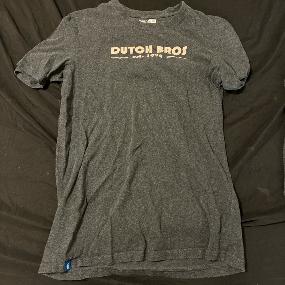 Dutch Bros Charcoal Short Sleeve Tee